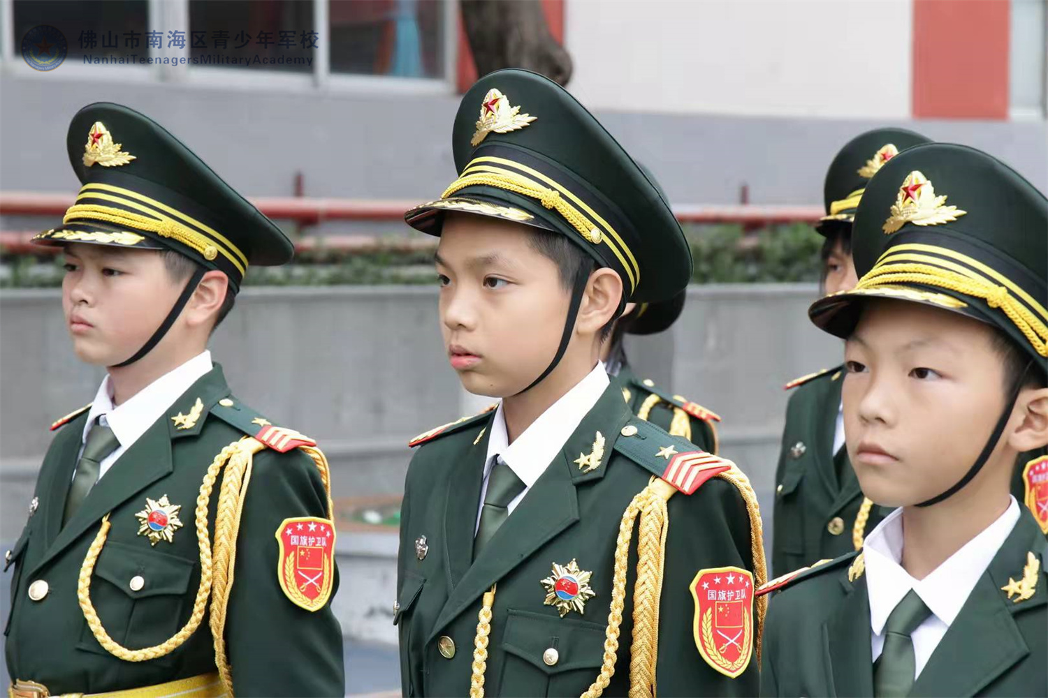 南海青少年军校|顺德华侨小学国旗护卫队训练(第六天),佛山市南海区