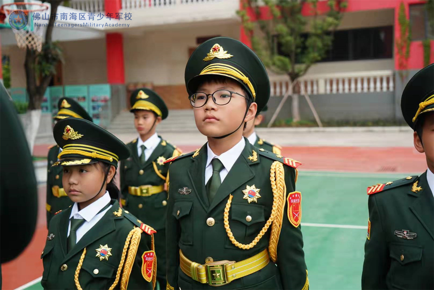 南海青少年军校|顺德华侨小学国旗护卫队训练(第六天)